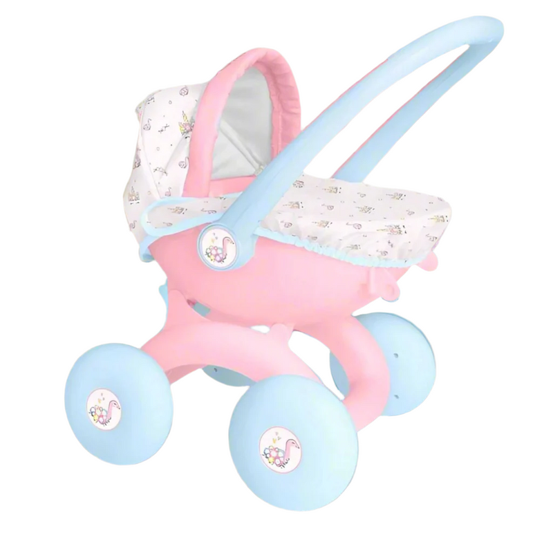 BabyBoo My First 4-IN-1 Interchangeable Dolls Pram - Versatile doll pram with multiple configurations for imaginative play