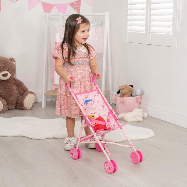 Peppa Pig Single Dolls Stroller Pushchairs