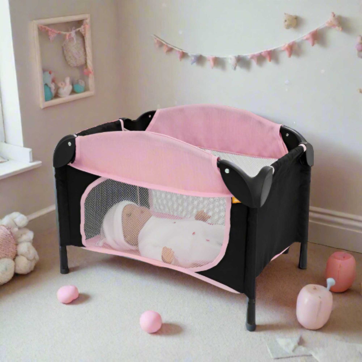 Joie Sleep &amp; Dream Dolls Travel Cot Dolls Accessories