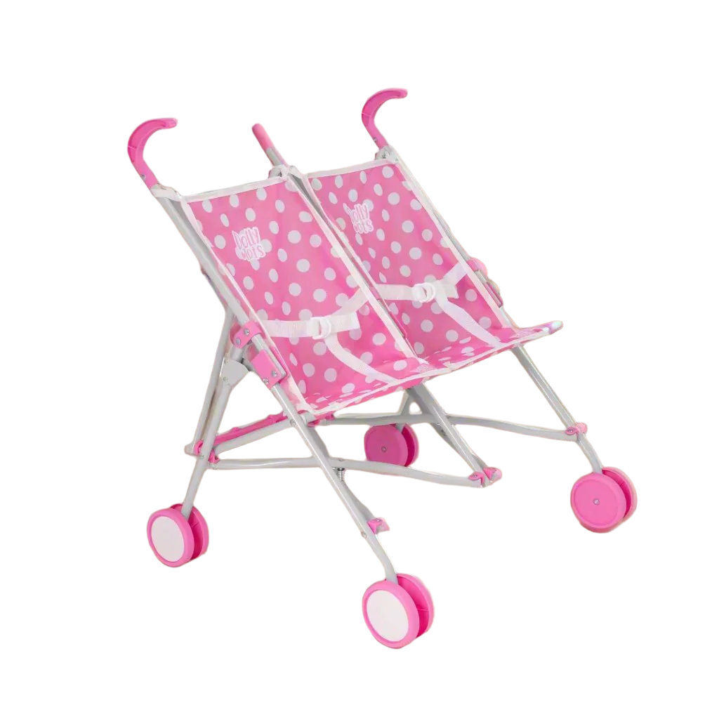 Dolly Tots Twin Dolls Stroller Pushchairs