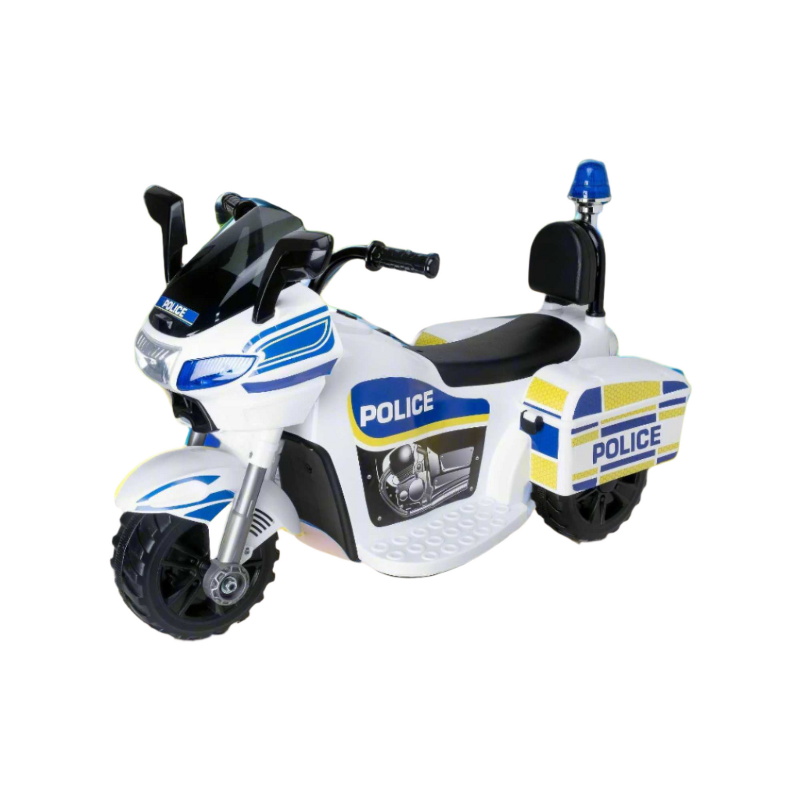 EVO 6v Kids Electric Ride-On Police Bike