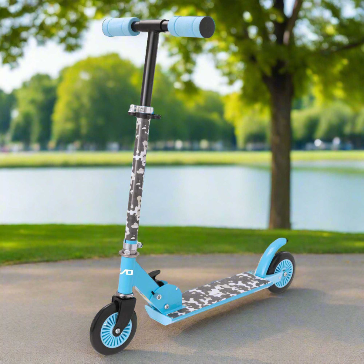 EVO Inline Scooter - Blue Camouflage