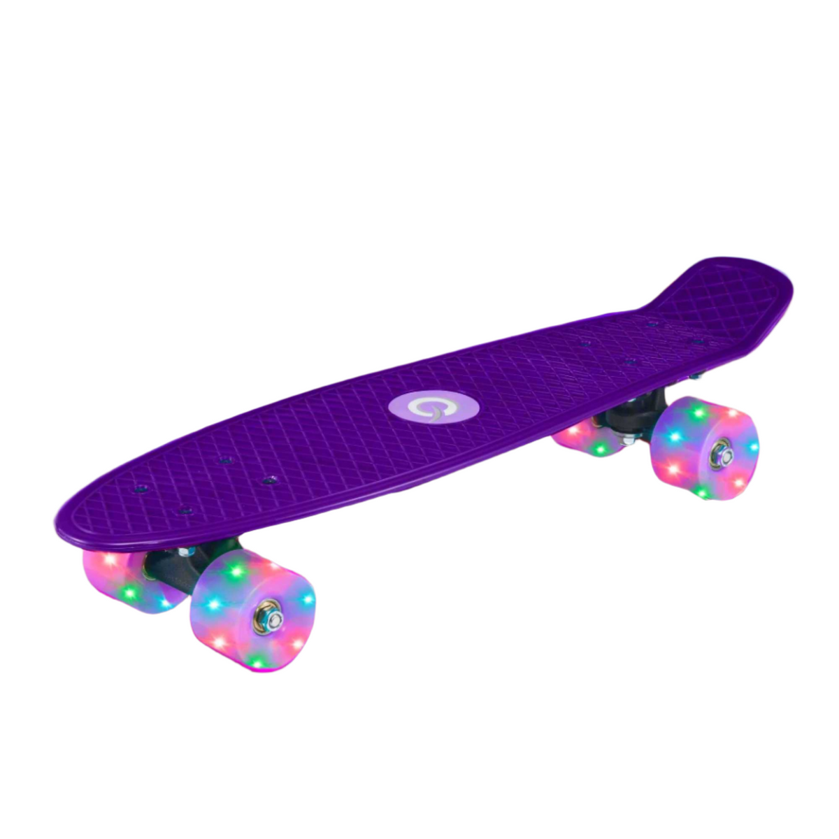 EVO 22&quot; Light Up Penny Board - Purple Skateboards