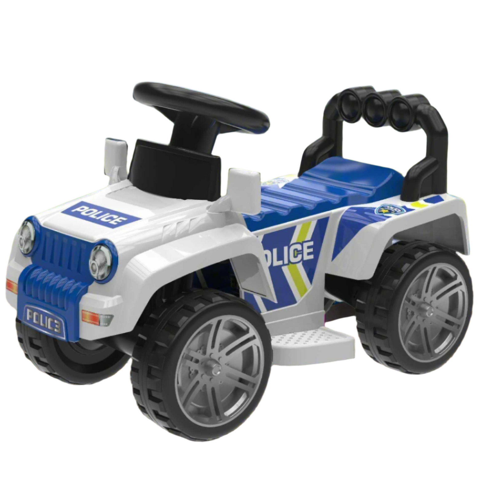 EVO Electric Ride On Police 4x4 Truck