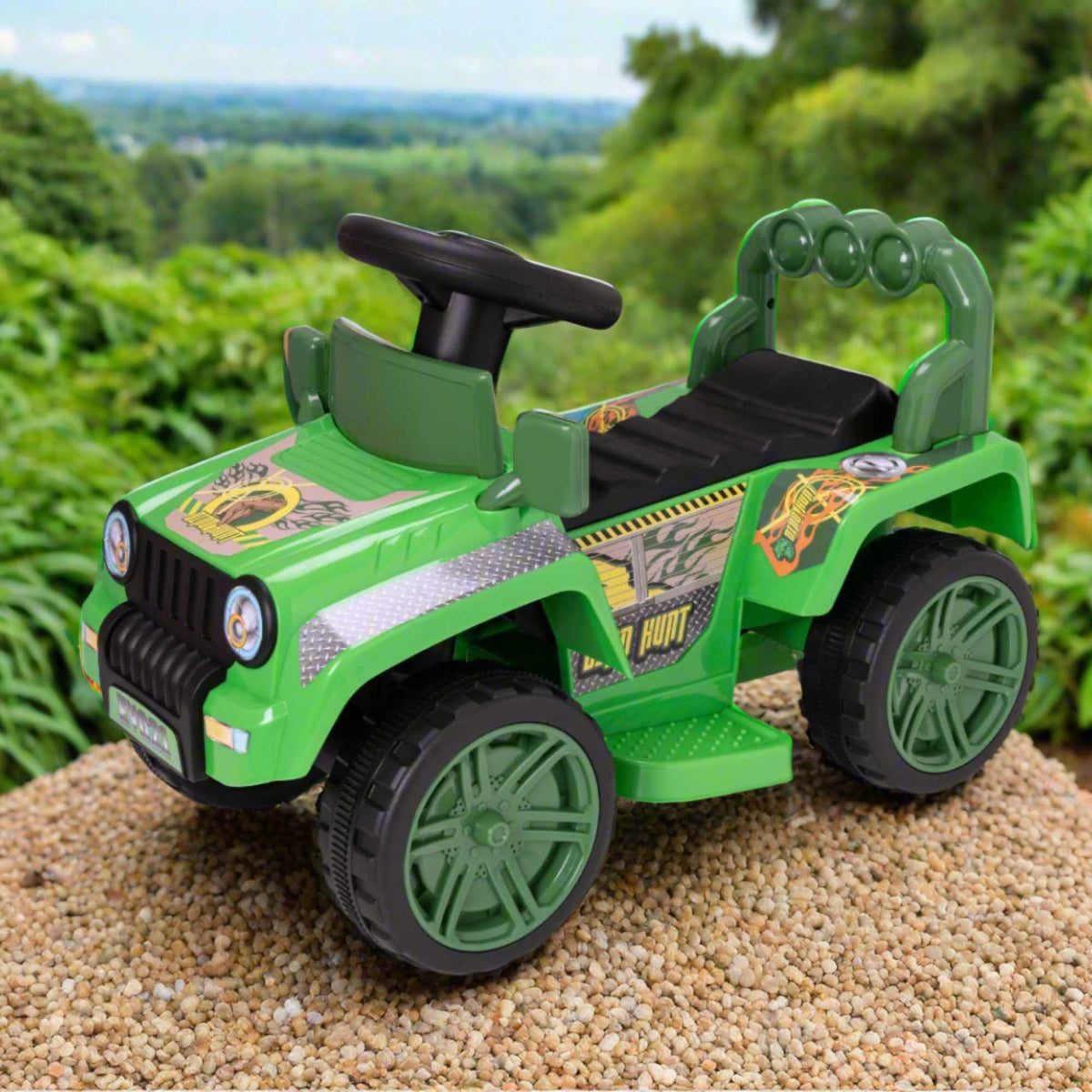 EVO Electric Ride On Dinosaur 4x4 Truck Electric Ride Ons