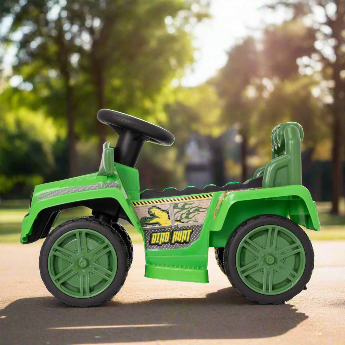EVO Electric Ride On Dinosaur 4x4 Truck Electric Ride Ons