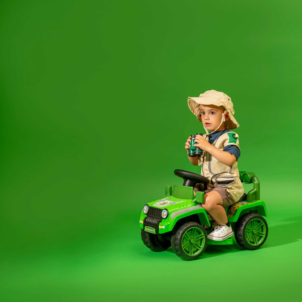 EVO Electric Ride On Dinosaur 4x4 Truck Electric Ride Ons
