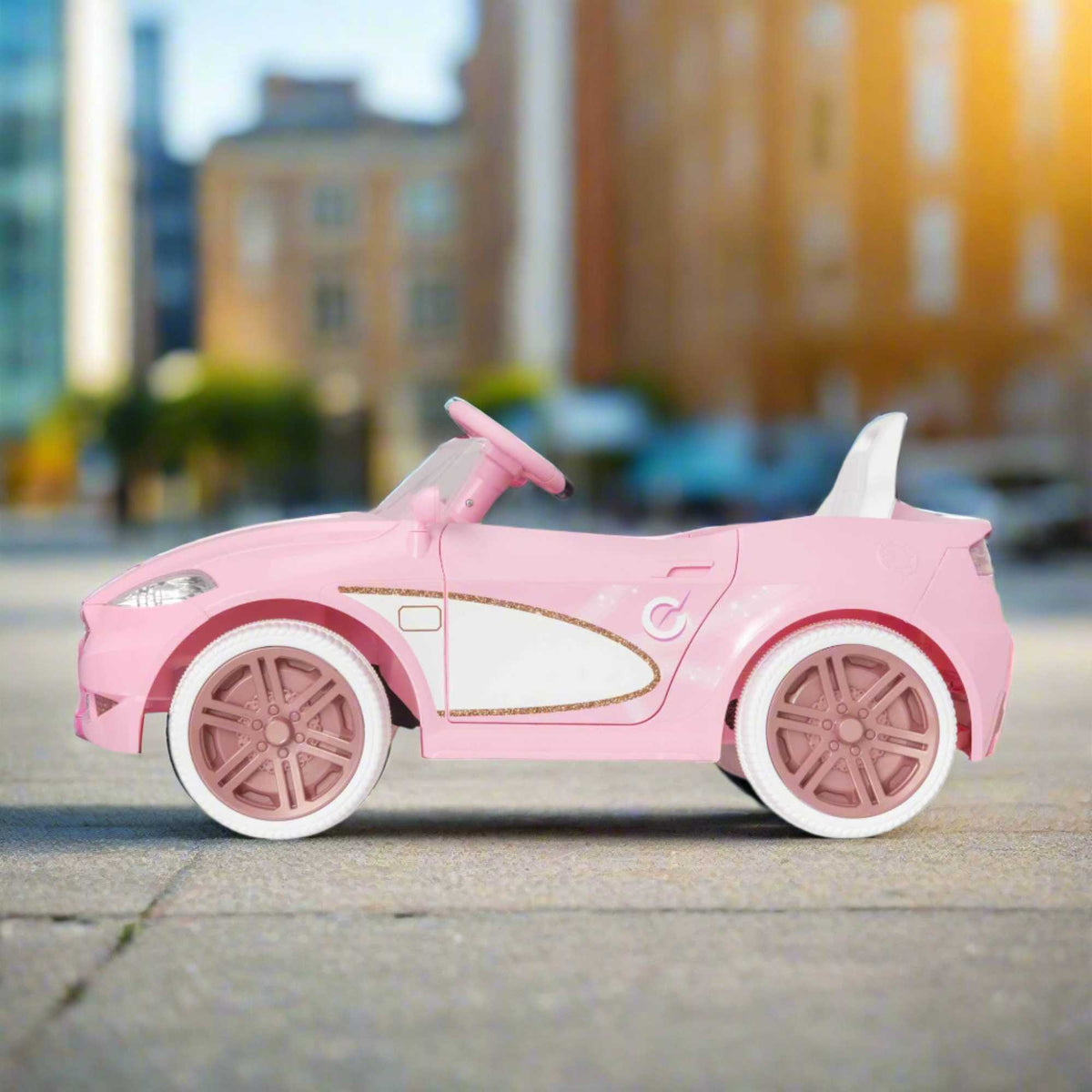 EVO Electric Ride-On Dream Coupe Pink Car Electric Ride Ons