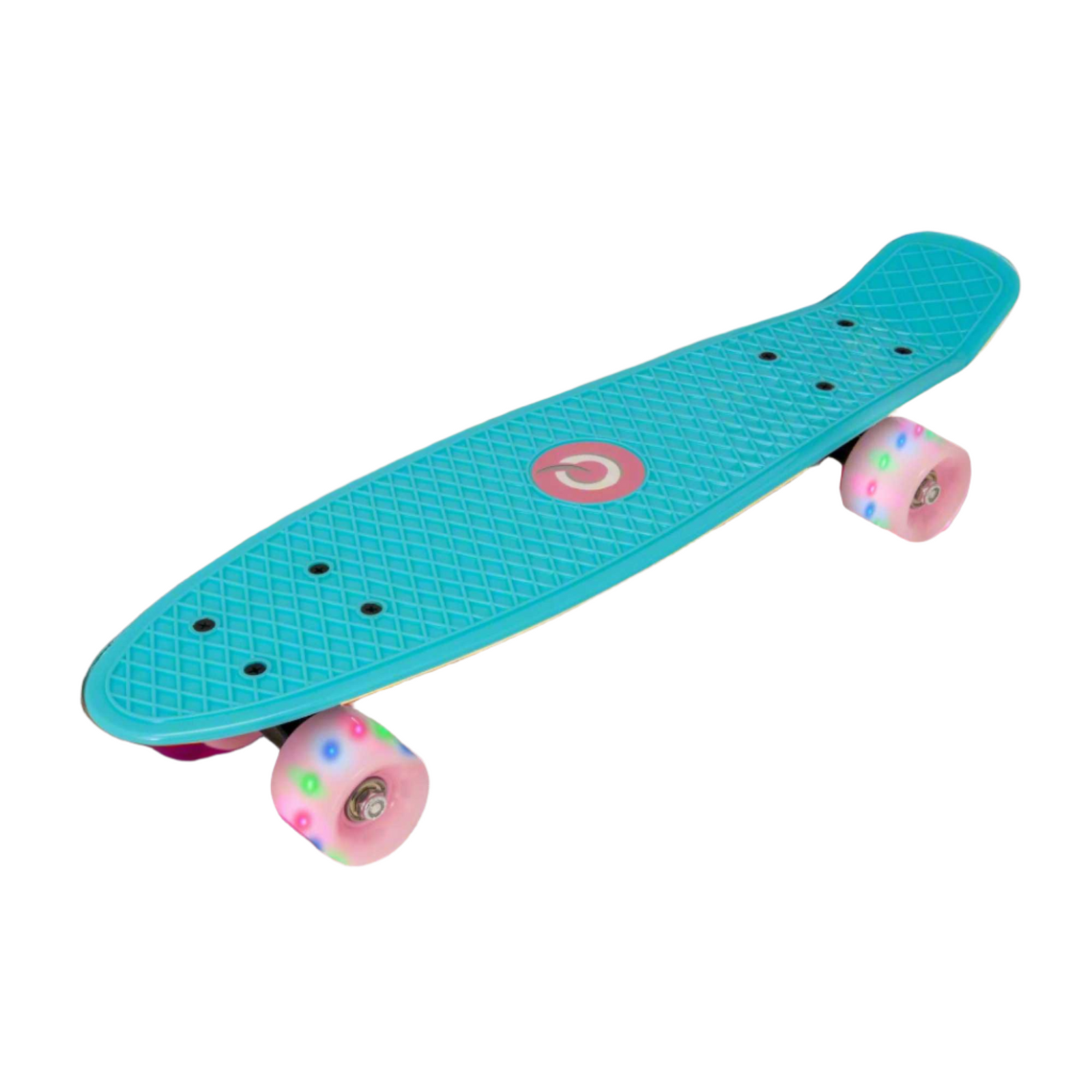 EVO Light-Up Penny Board - Blue & Pink