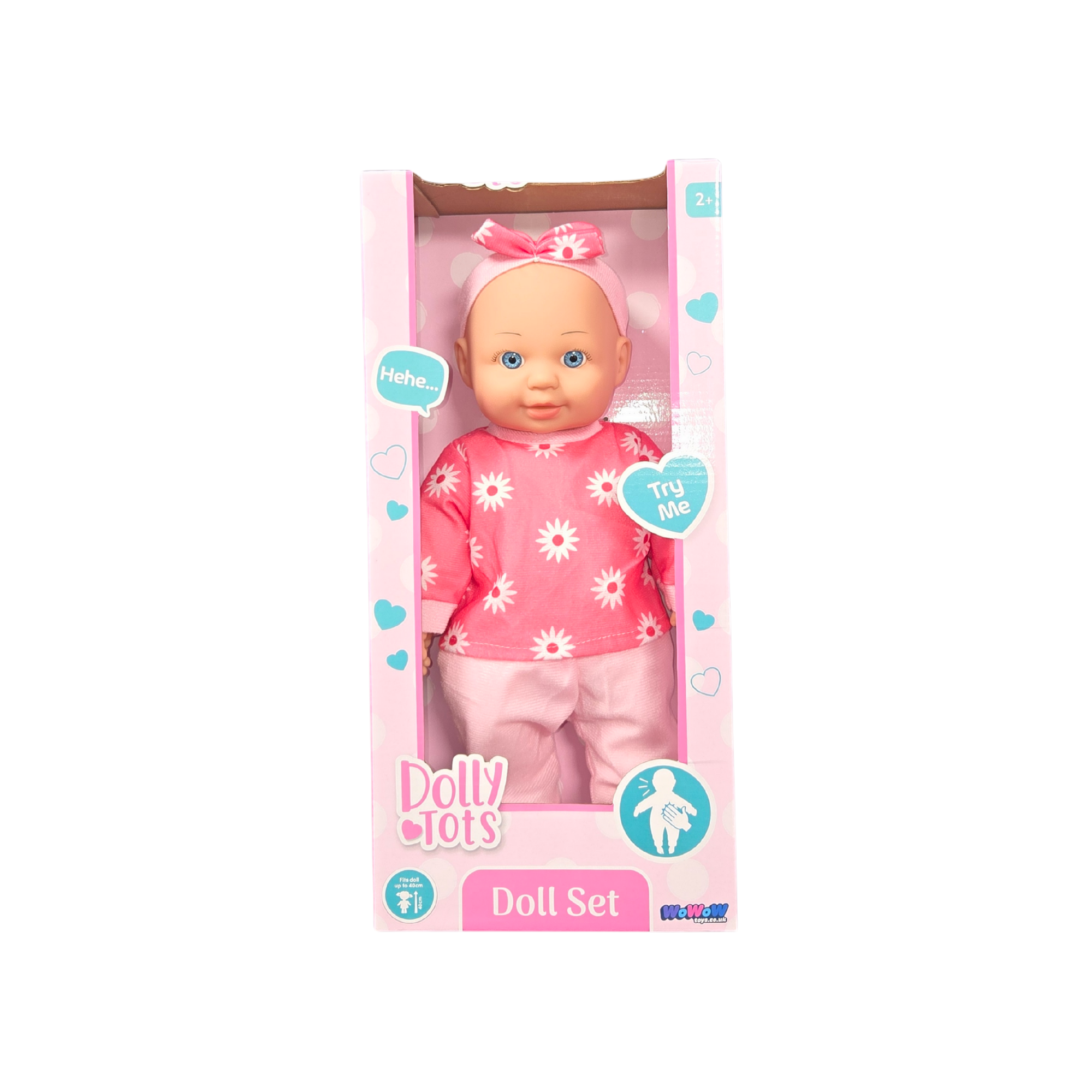 Dolly Tots 40cm Daytime Doll - Soft Bodied Talking Doll Dolls