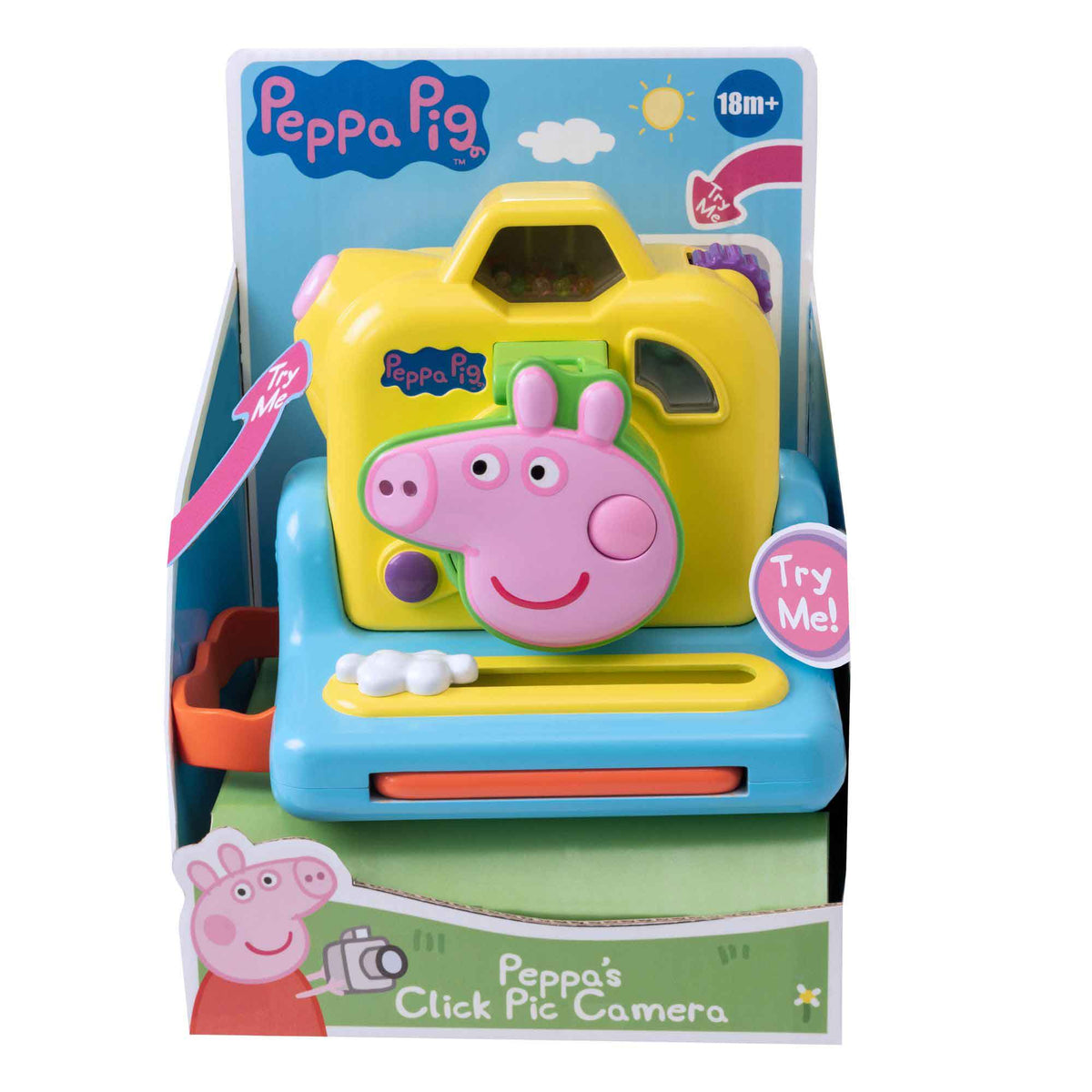 Peppa&#39;s Cuckoo Clock + Peppa Pig Click Pic Camera - Bundle