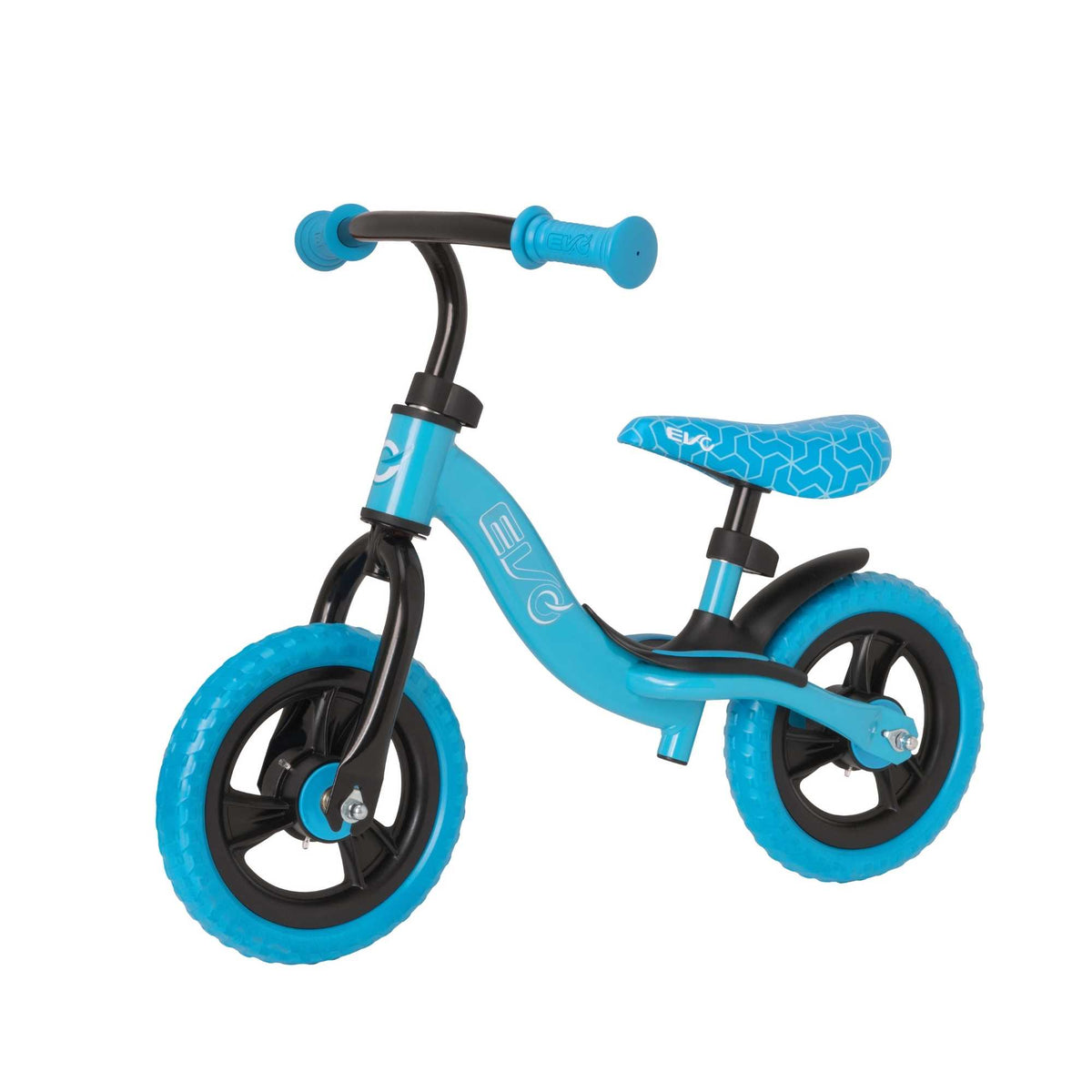 EVO Balance Bike with adjustable seat and handlebars, lightweight and durable frame, perfect for teaching children balance and coordination.