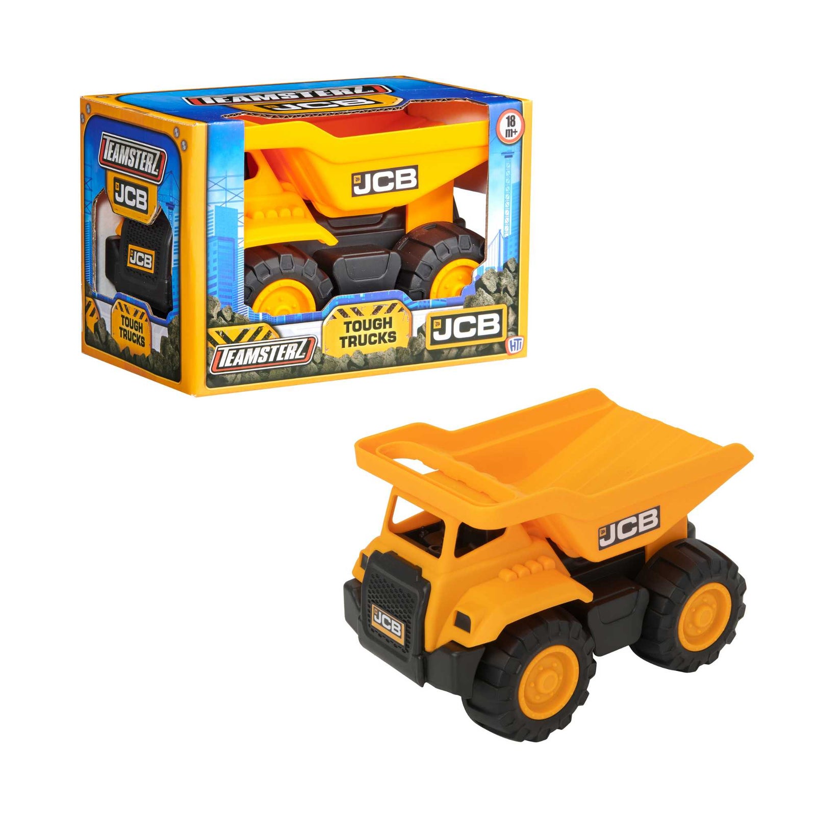 JCB 7" Dump Truck Construction Toy