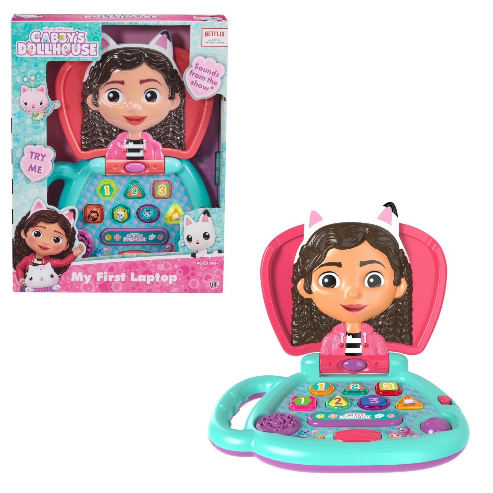 Gabby's Dollhouse My First Laptop