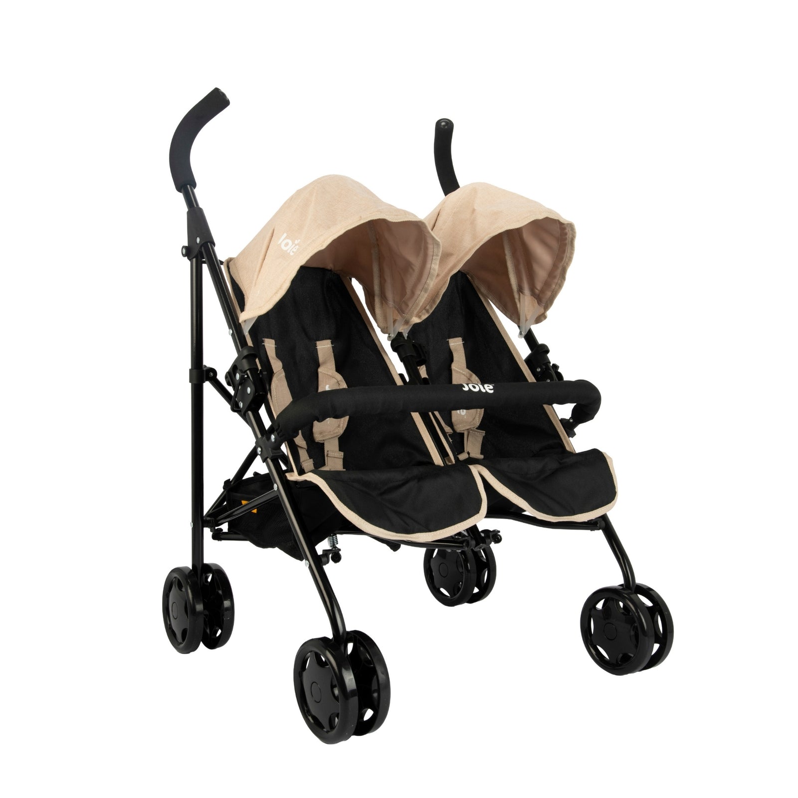 Joie Aire Twin Dolls Stroller - Stone & Black
