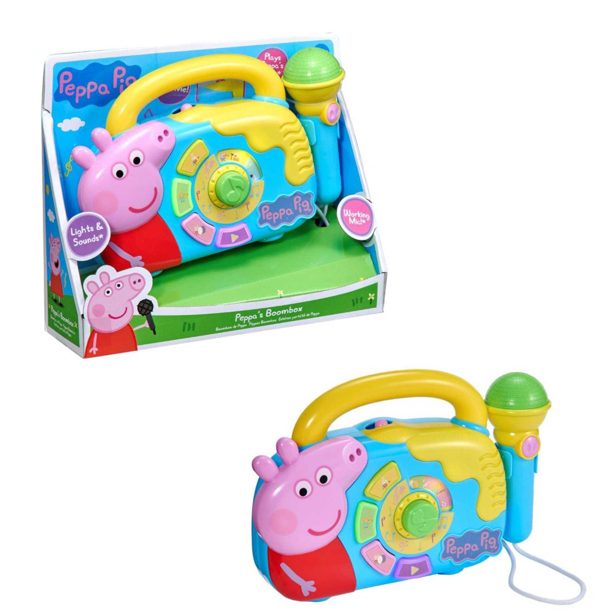 Peppa Pig Boom Box with Microphone