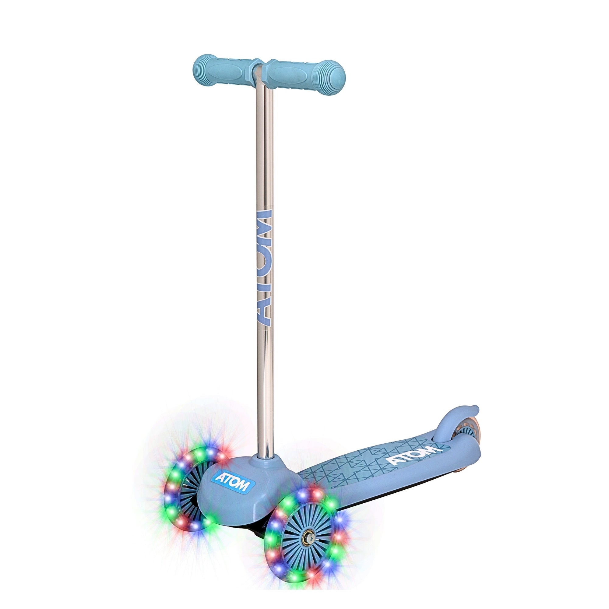 ATOM Light-Up Move 'N' Groove Scooter - Blue Scooters