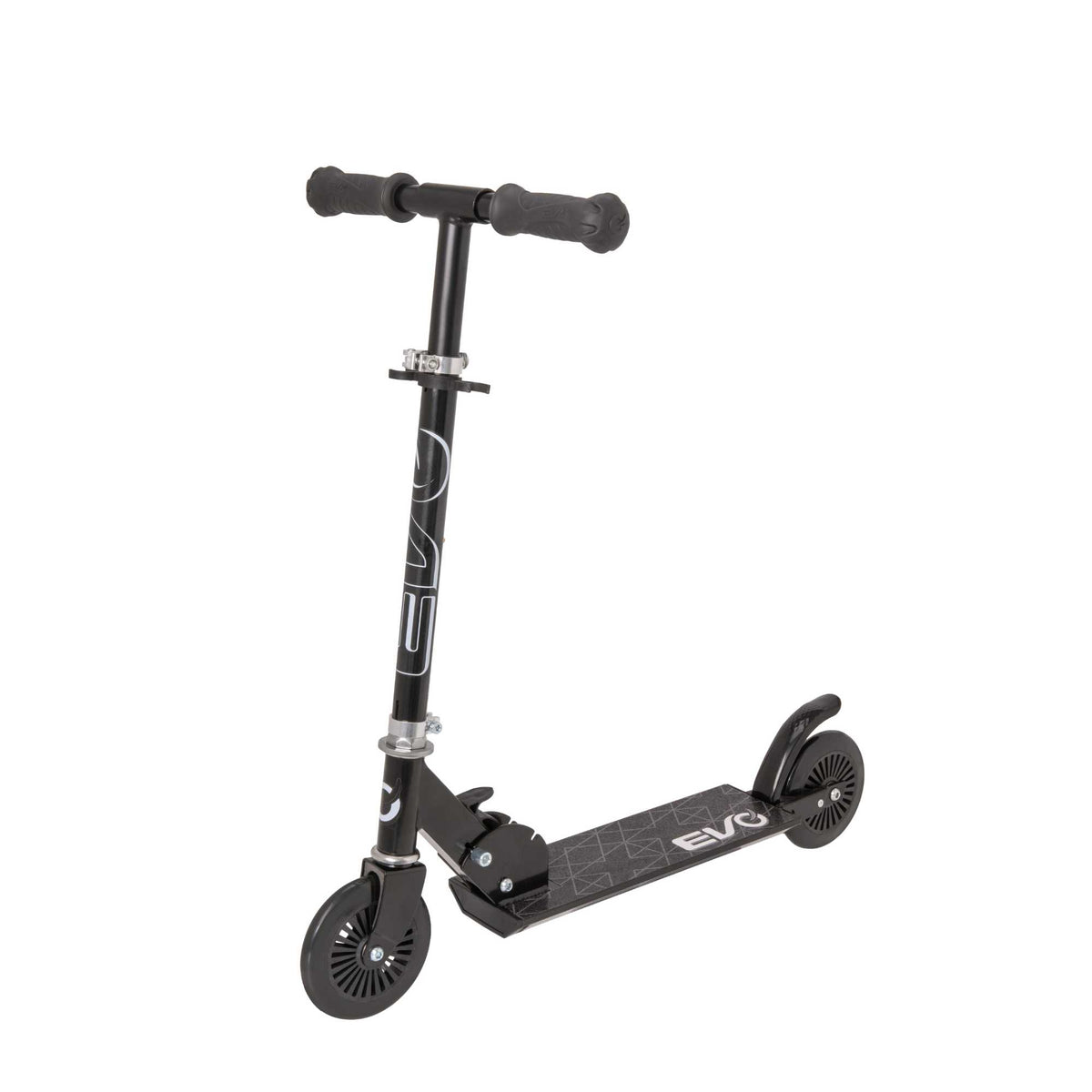 EVO Children&#39;s Inline Scooter for Kids Ages 5 and Up with Adjustable Handlebar, perfect for enhancing motor skills and outdoor fun.