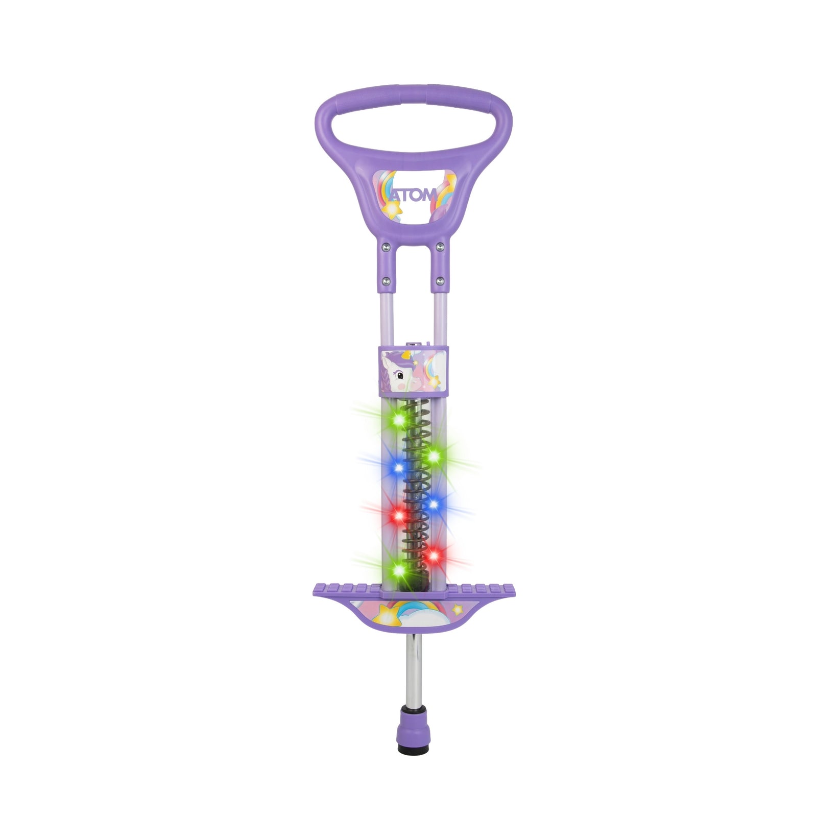 ATOM Light-Up Pogo Stick - Unicorn