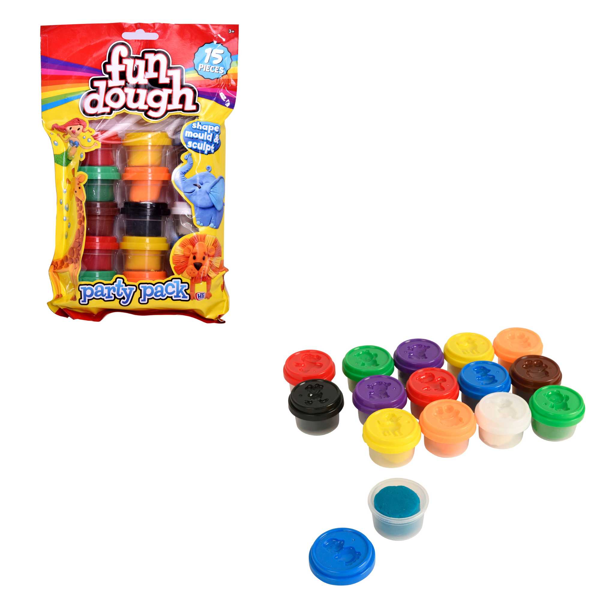 Fun Dough Scented Party Pack - 15 Included