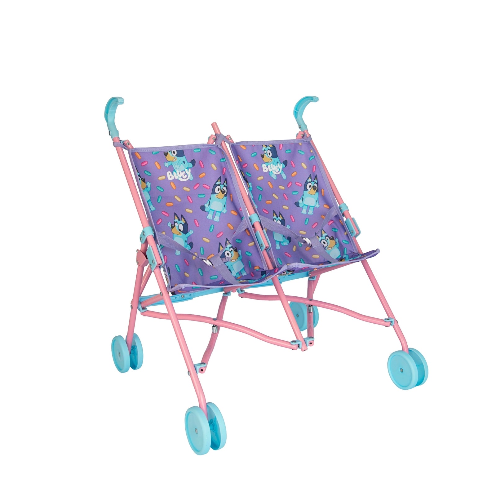 Bluey Twin Dolls Buddy Buggy