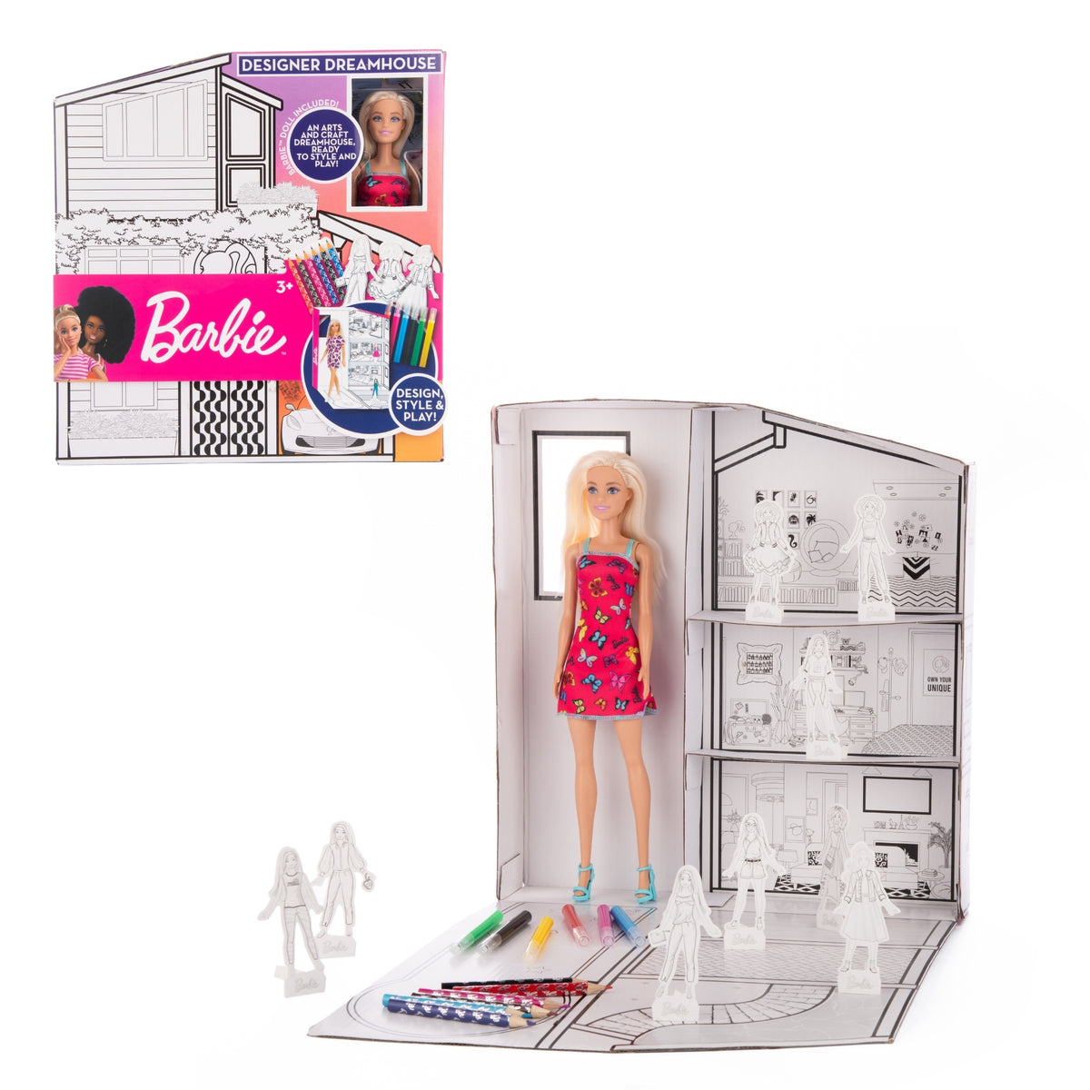 Barbie Designer Dream House &amp; Doll