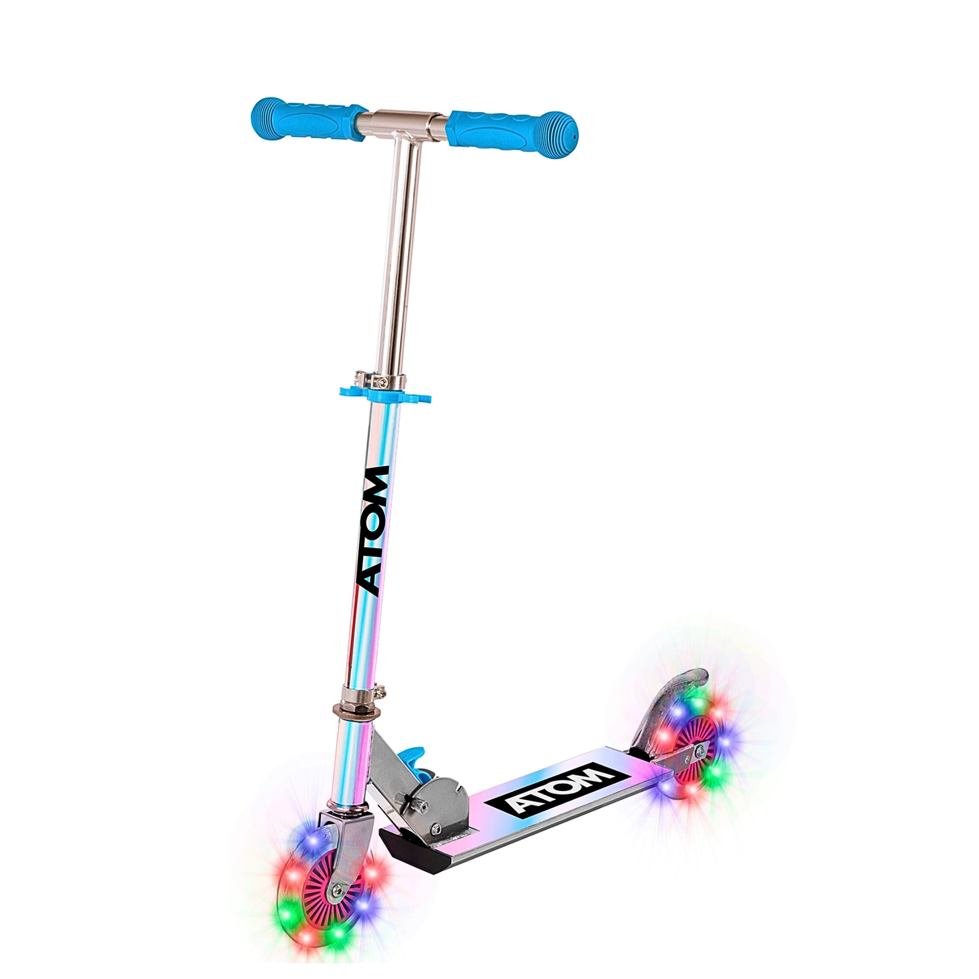 ATOM Light Up Inline Scooter - Holographic Scooters