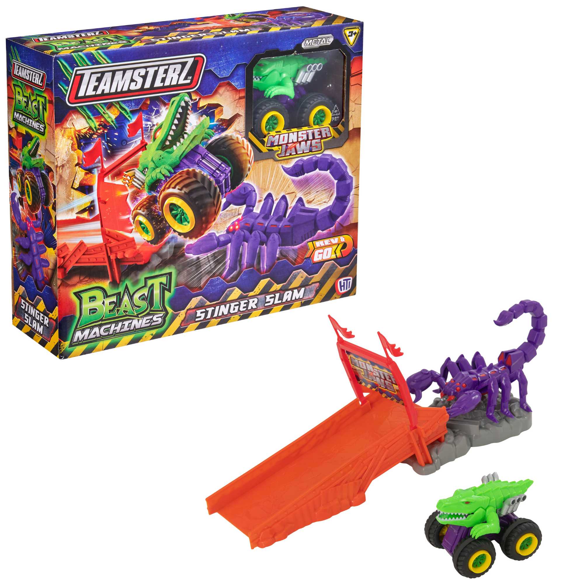 Teamsterz Monster Jaws Scorpion Slam Playset Cars & Transporters