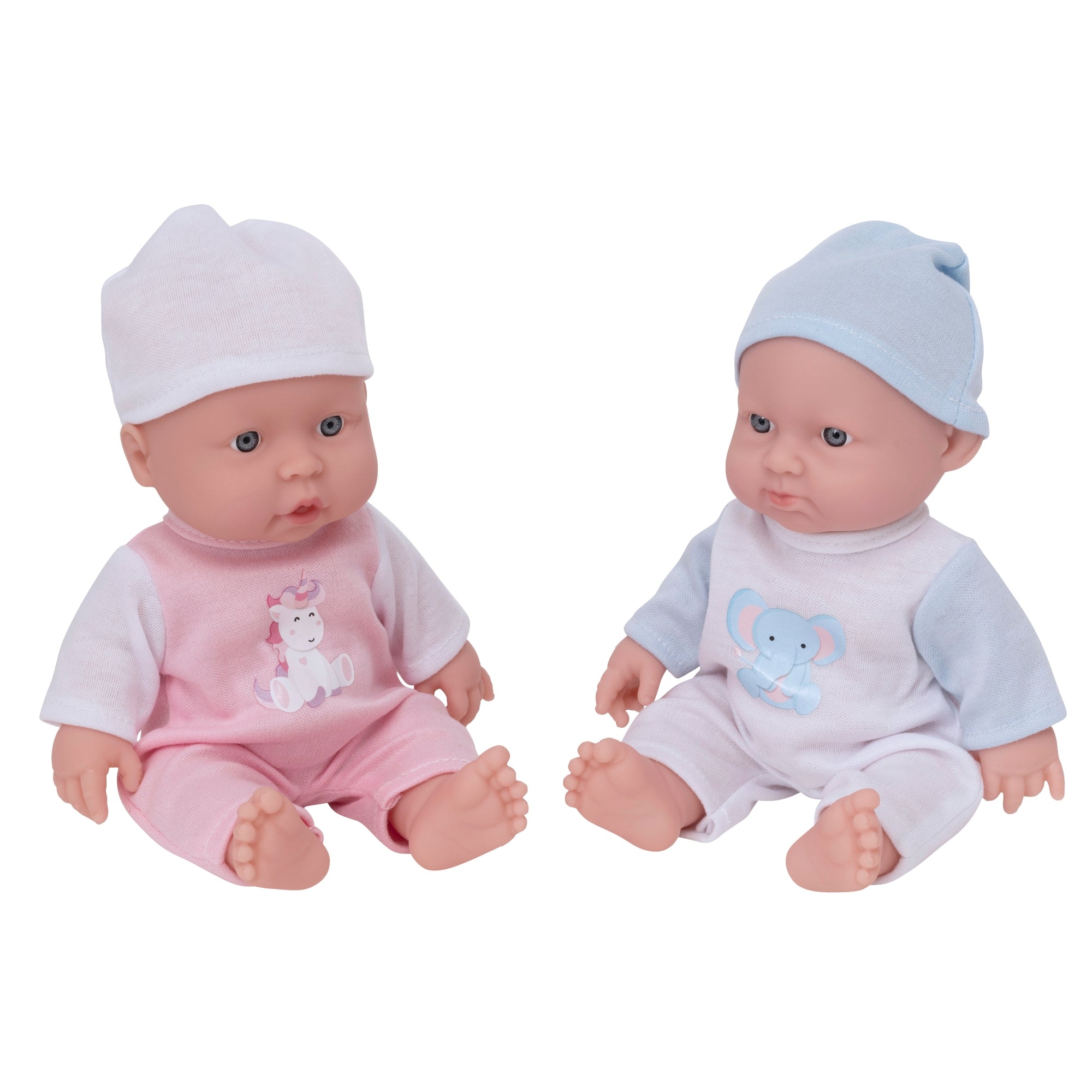 BabyBoo Adorable Doll with Outfit – Cute and huggable baby doll dressed in a stylish outfit, available in blue or pink, perfect for imaginative play and cuddles.