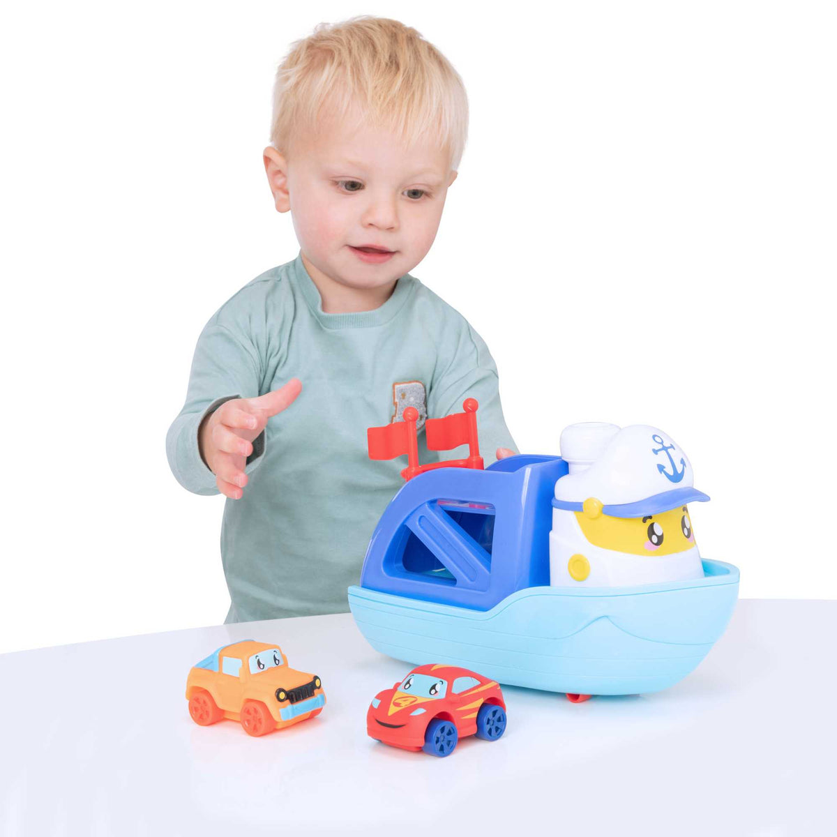 Tiny Teamsterz Ferry Boat Playset