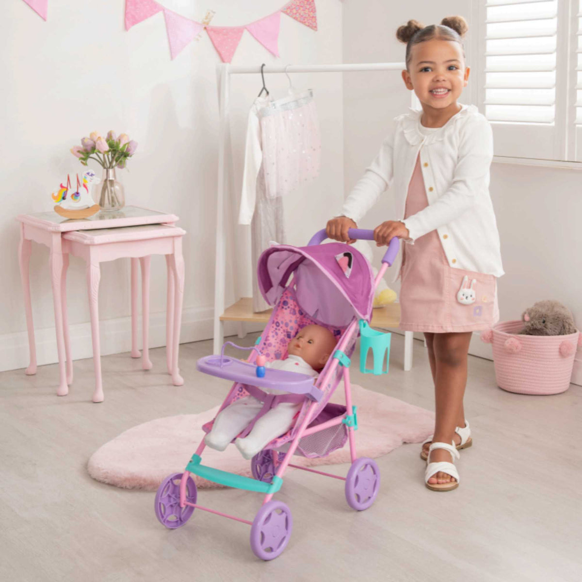 Gabby&#39;s Dollhouse Playtime Dolls Pushchair