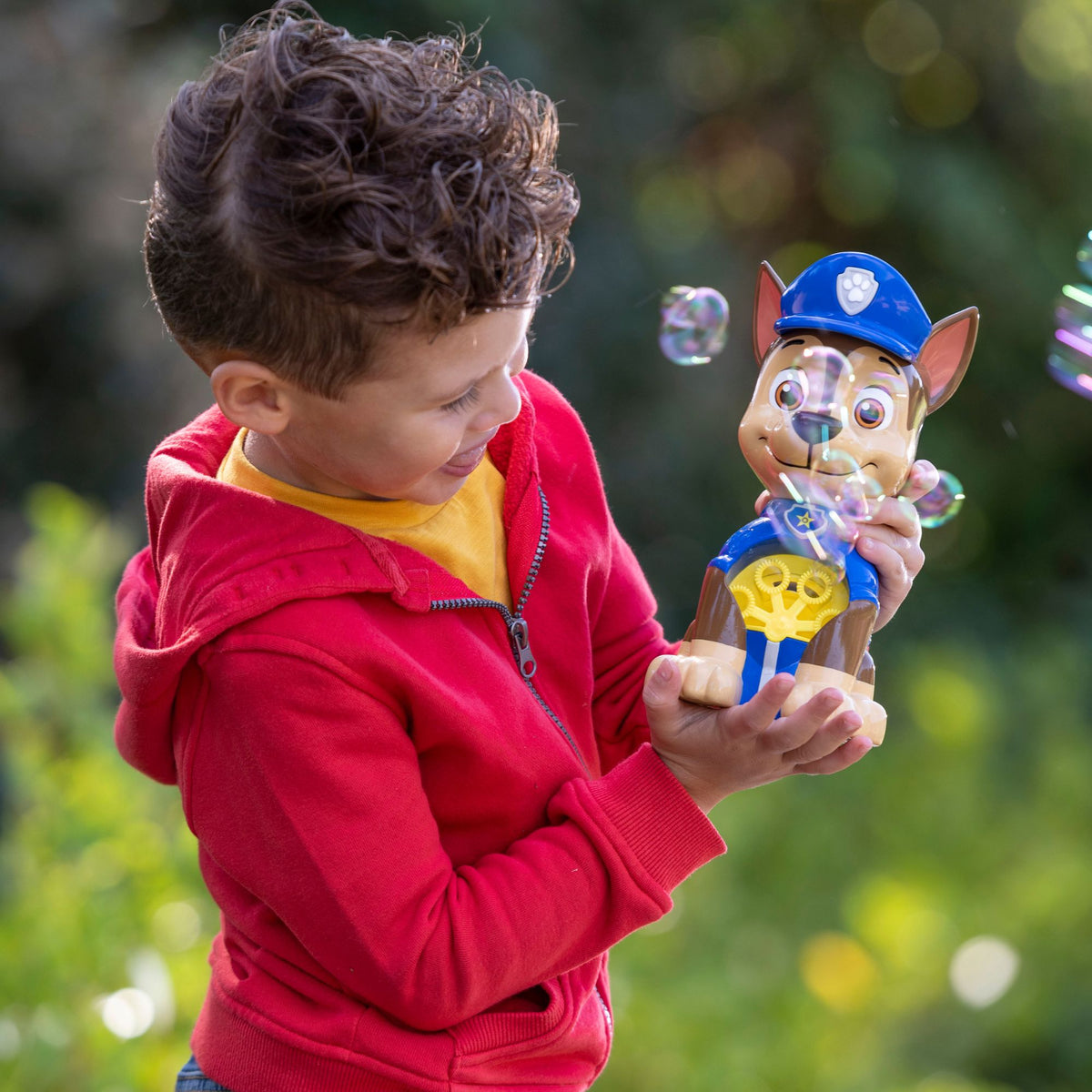 PAW Patrol Chase Bubble Machine Bubble Toys