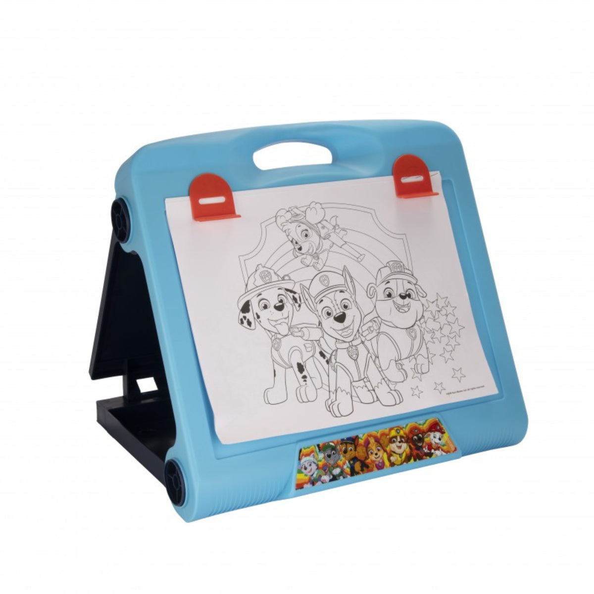 Paw Patrol Travel Easel – Foldable Drawing Board with Accessories