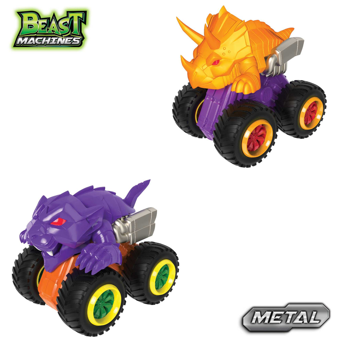 Teamsterz Monster Jaws Chomping Monster Jaw Cars | 4 Included