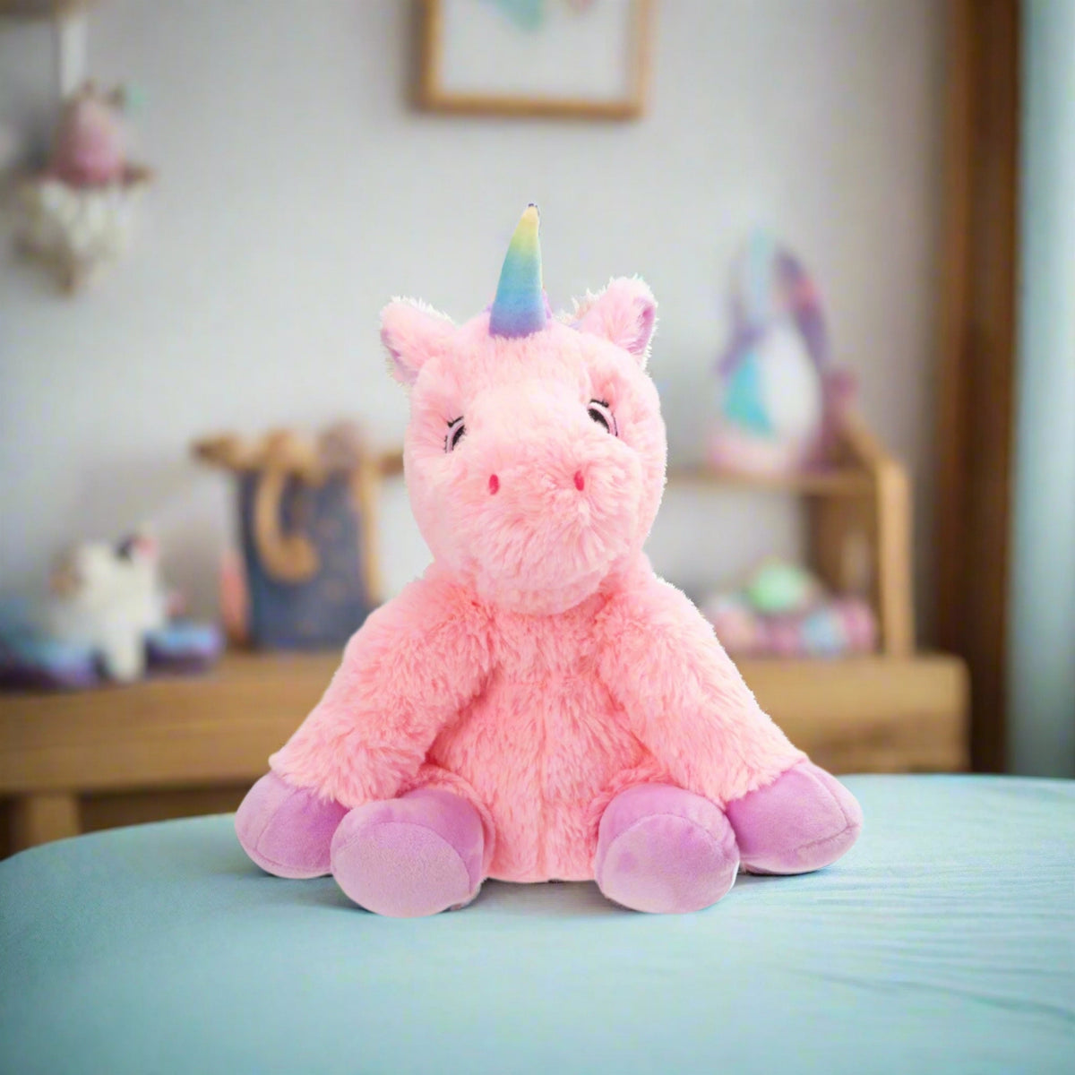 Bella &amp; Bee Soft Plush Teddy - Unicorn