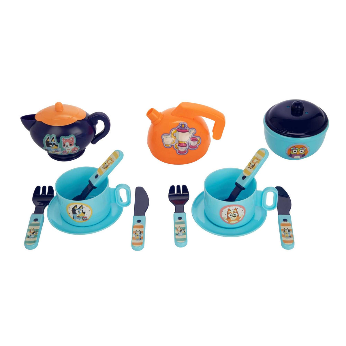 Bluey Plastic Tea Party Set Kitchens &amp; Household