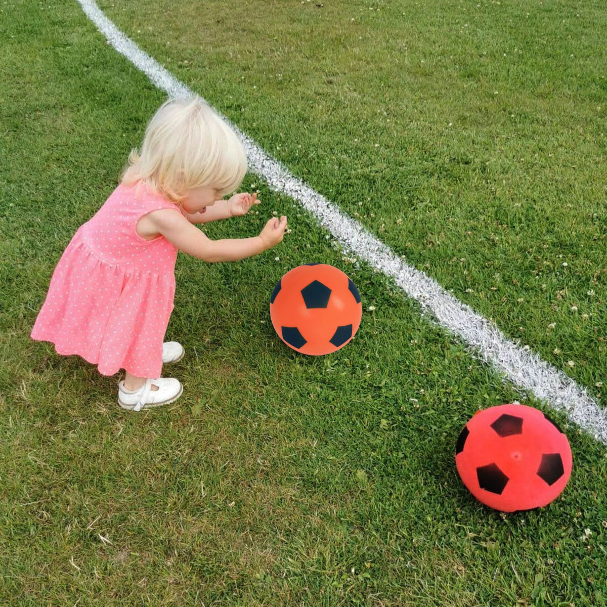 Foam Football Pack Of 12 - Orange