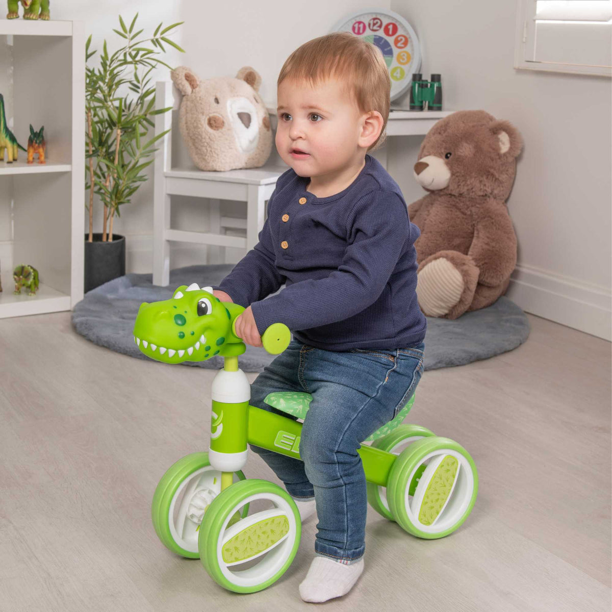 EVO Bobble Head Training Bike - Dinosaur Bobble Bike