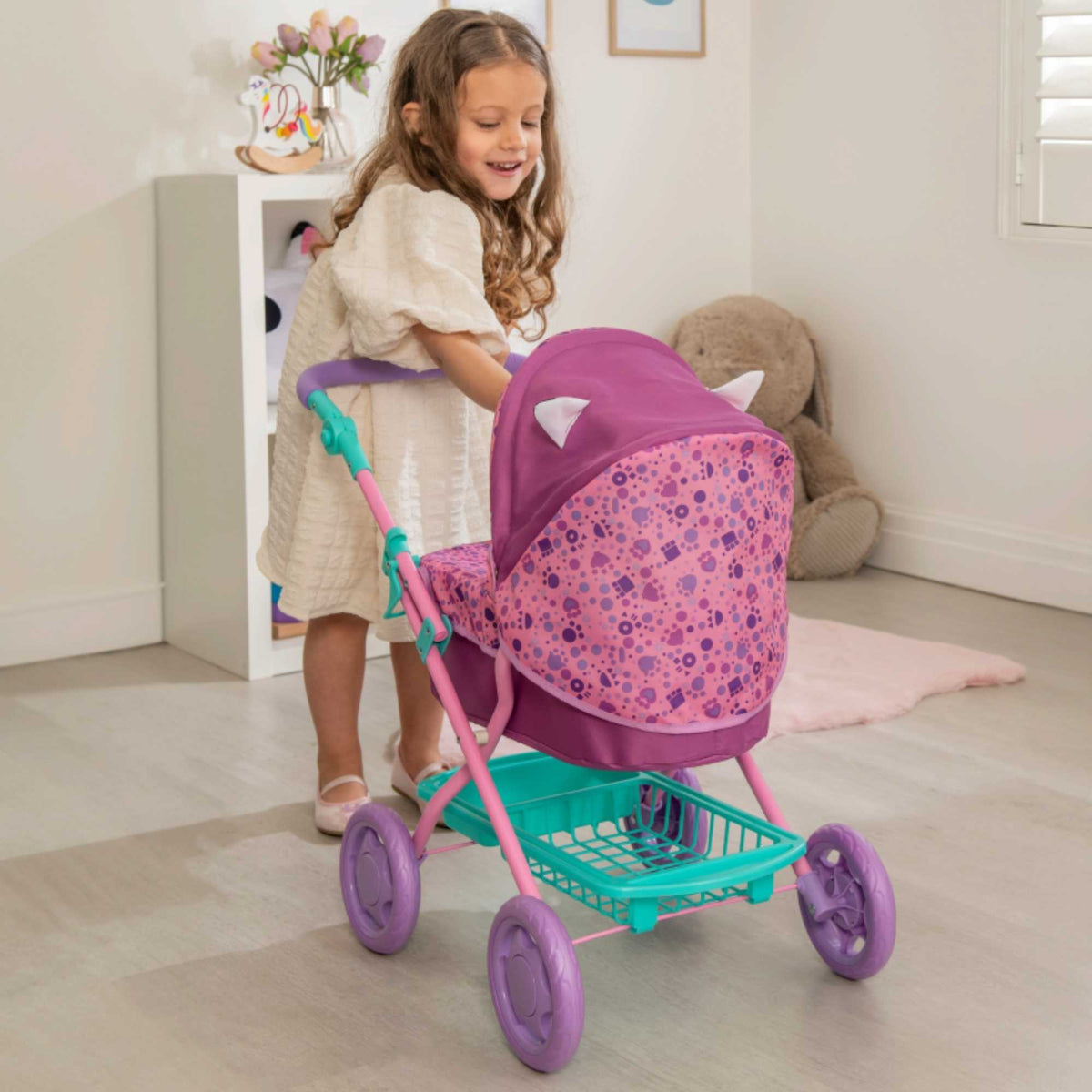 Gabby&#39;s Dollhouse Roamer Dolls Pram Prams