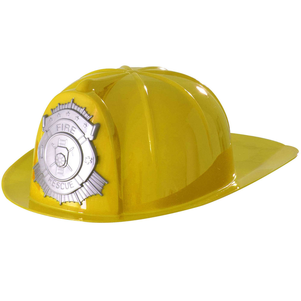 Childrens Roleplay Fancy Dress Fireman Hats - Yellow