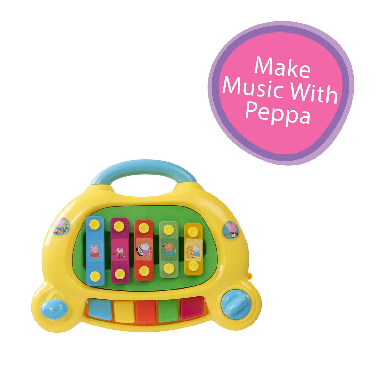 Peppa Pig My First 2-IN-1 Piano |  Xylophone &amp; Piano