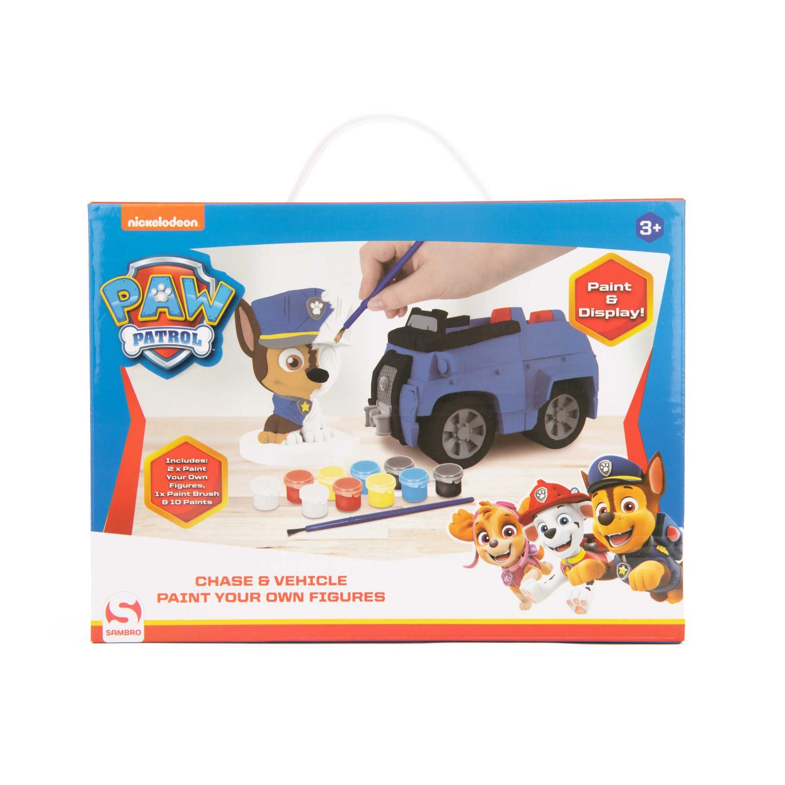 Paw Patrol Paint Your Own Chase & Vehicle