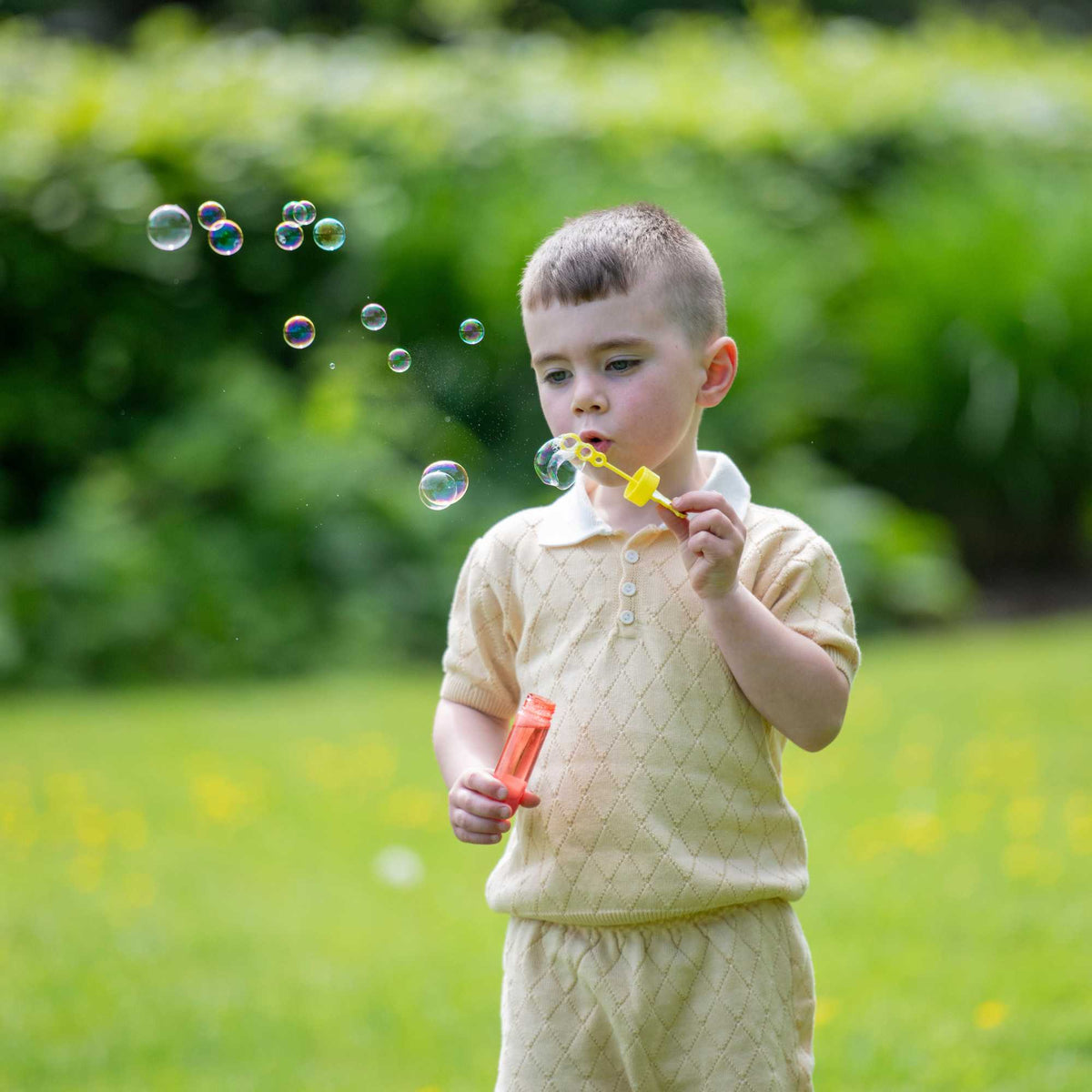 24-pack of bubble wands featuring Peppa Pig, Bluey, Chase, Skye, Marshall from Paw Patrol, and Gabby&#39;s Dollhouse characters, colorful bubble toys for kids&#39; parties, outdoor play, and party favors.