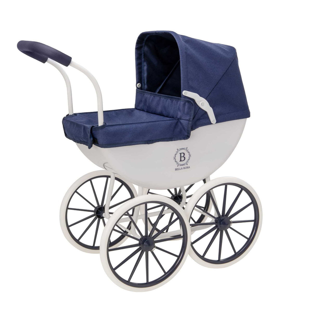 Bella Rosa My First Carriage Pram - Navy Doll &amp; Action Figure Accessories
