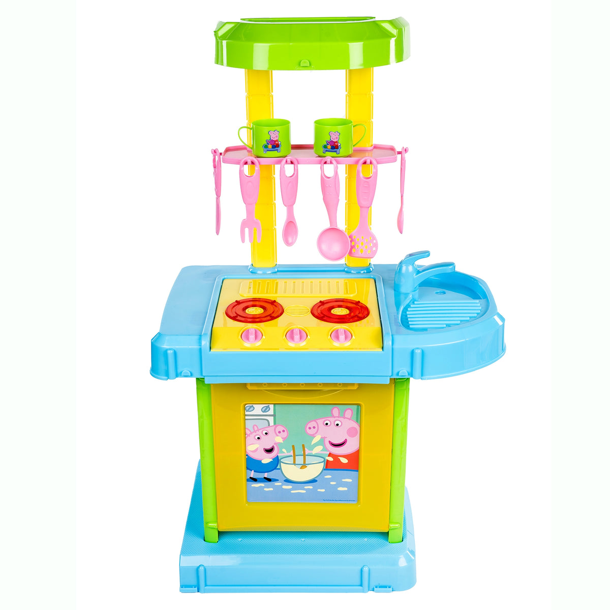 Peppa Pig Cook N Go Kitchen Playset | Includes Carry Case