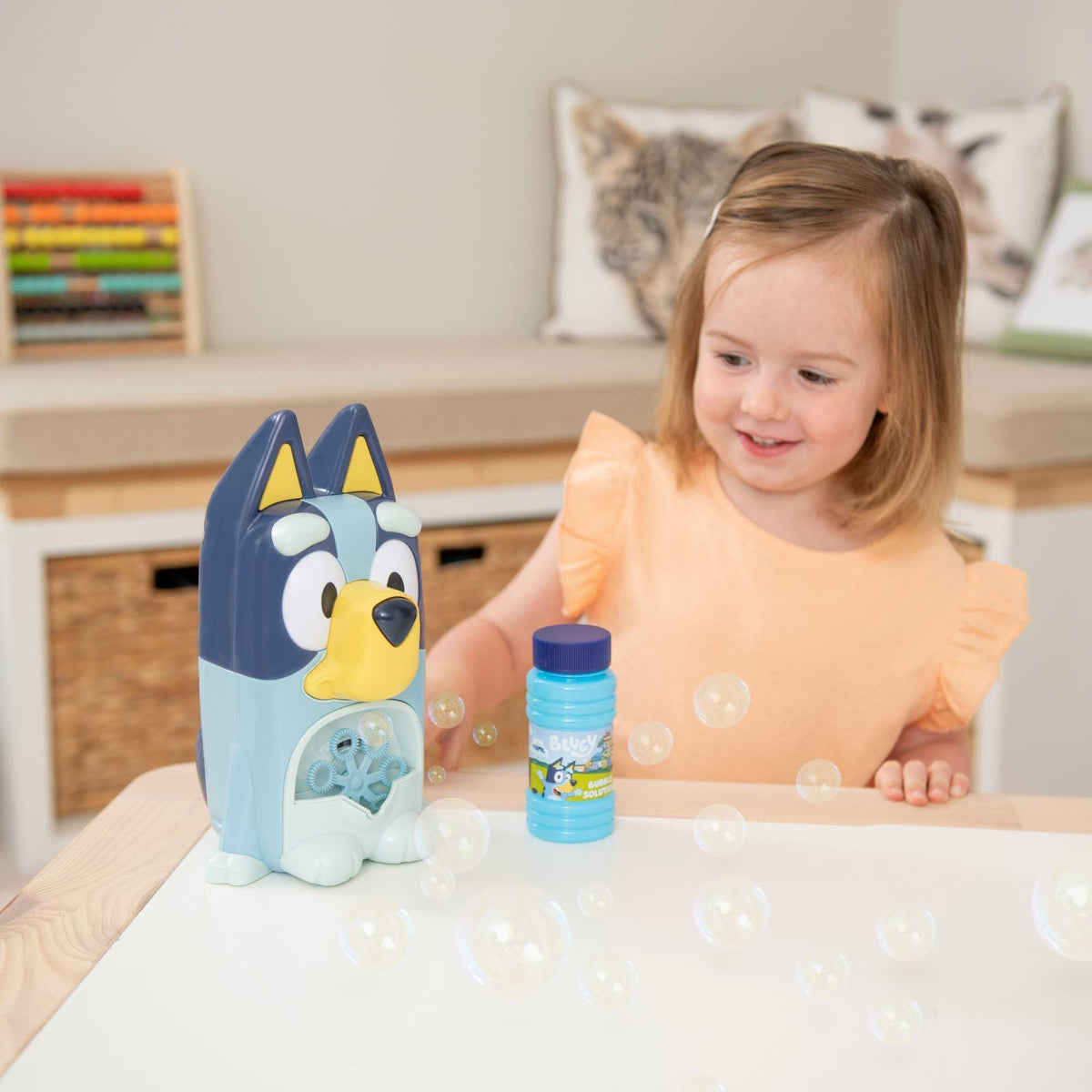 Bluey Bubble Machine - Includes Bubble Solution