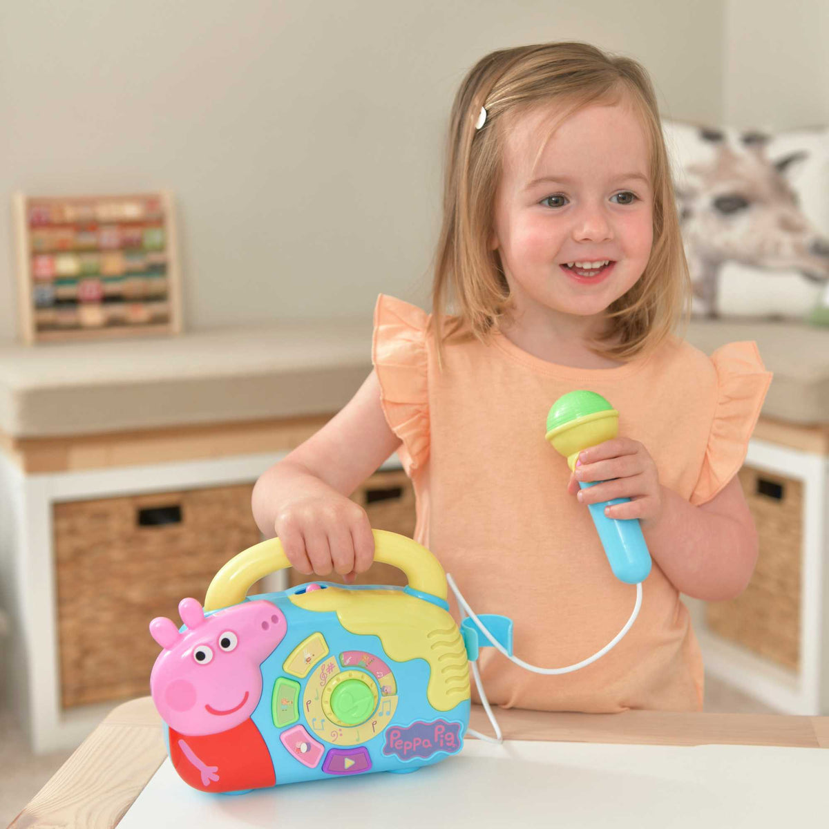 Peppa Pig Boom Box with Microphone