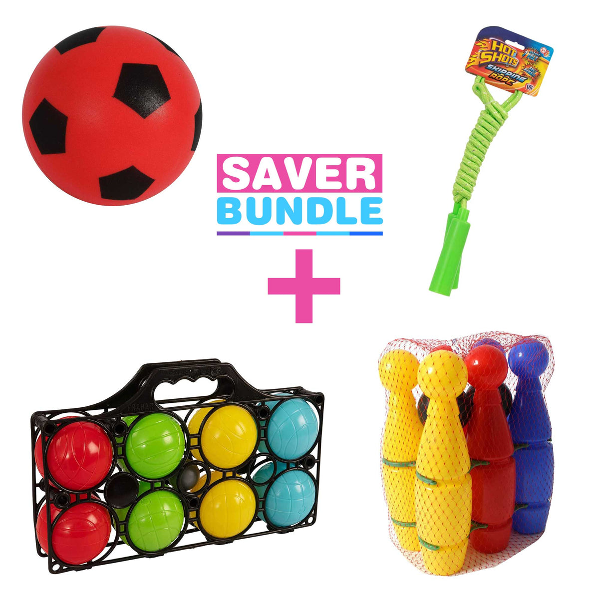 4 Item Sports Toy Bundle Garden Toys &amp; Games