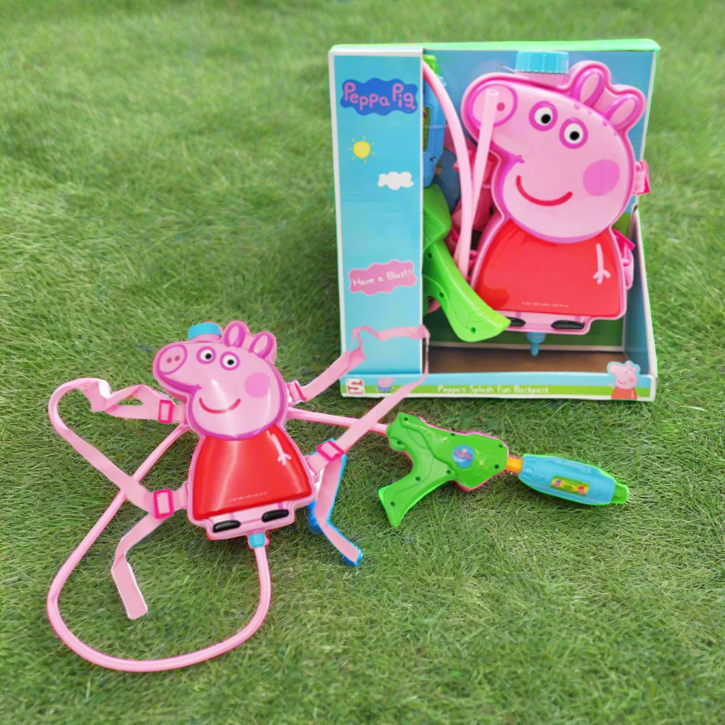 Peppa Pig Water Blaster - Water Pistol &amp; Backpack