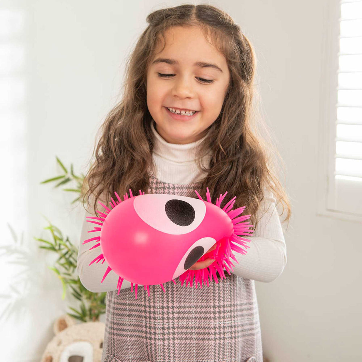Fluffeez Balls Assorted Sensory toys - 6 Pack Spikey Balls Fidgety Toys Sensory Toys